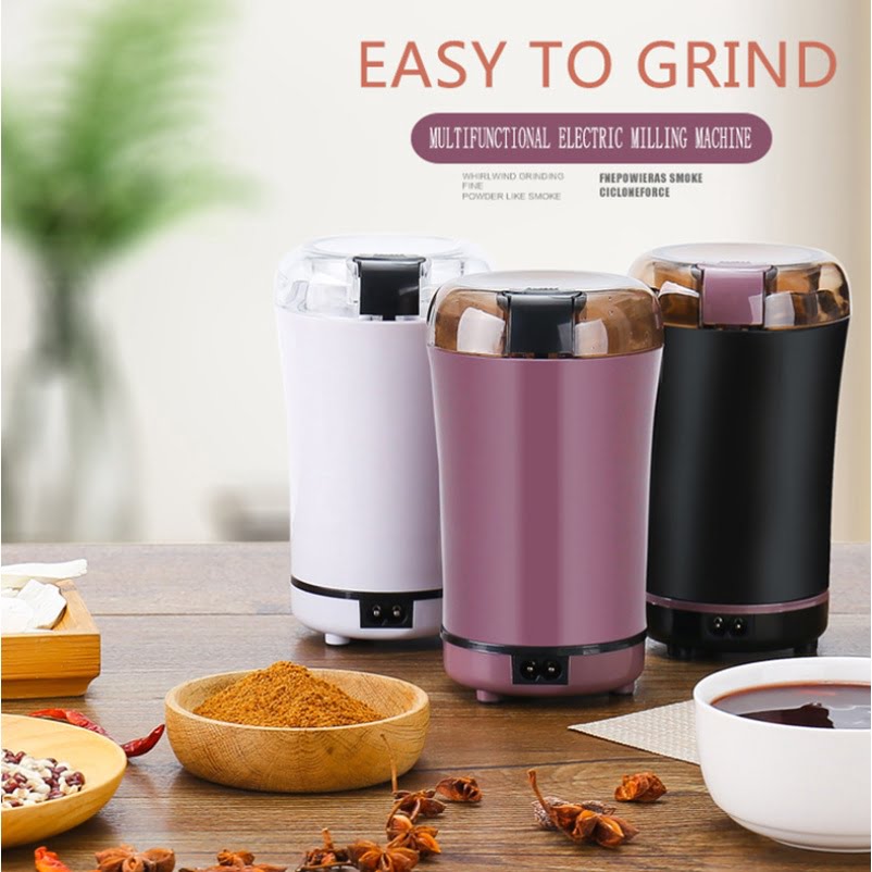 Powerful Grains Spices Portable Electric Grinder Cereals Coffee