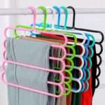 3pcs Set Scarf Pants Storage Plastic Hanger