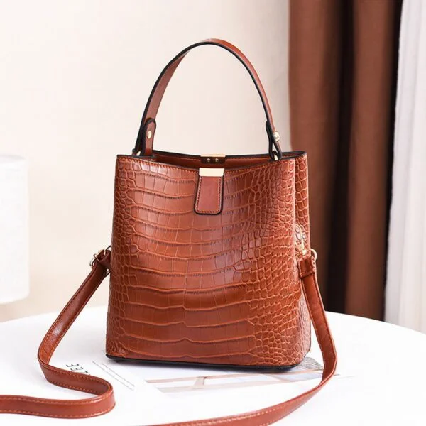 Crocodile Crossbody Bag For Women Shoulder Messenger Bag