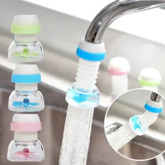 360 Degree Rotating Kitchen Faucet Tap Adjustable Water Filter
