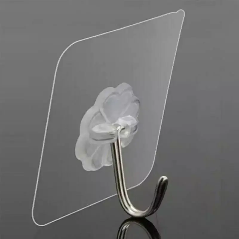 10 Pieces Adhesive Single Wall Hook - Image 2