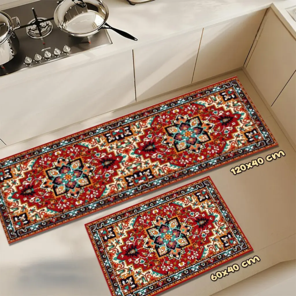 Non-Slip Kitchen Floor Mat Set Washable High Quality Mat - Image 13