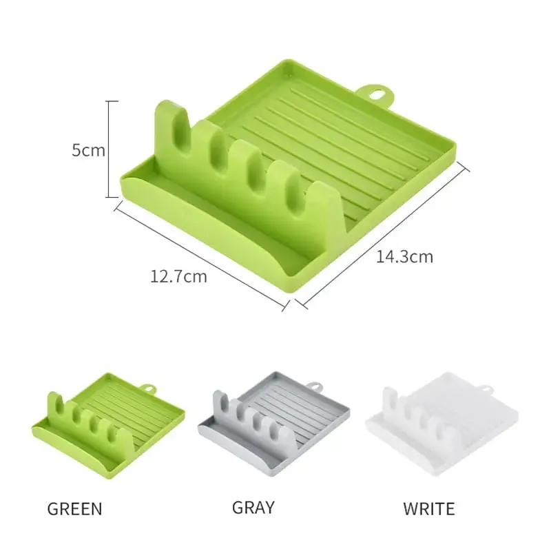 Plastic Spoon Holder Kitchen Organizer for Frok Spatula - Image 3