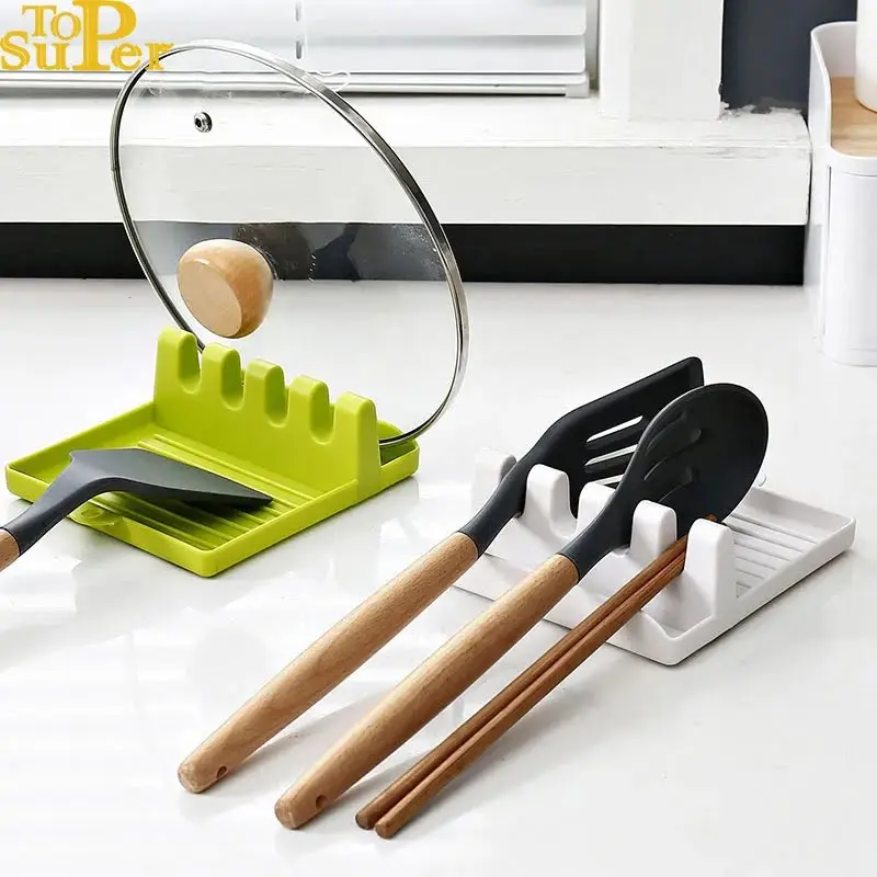 Plastic Spoon Holder Kitchen Organizer for Frok Spatula - Image 2