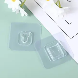 10 Pair Double Sided Adhesive Wall Hook