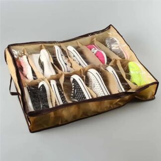 12 Grid Shoe Storage Bag