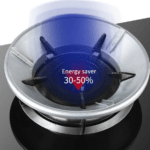 2 pcs Set Energy Saving Gas Stove Cover