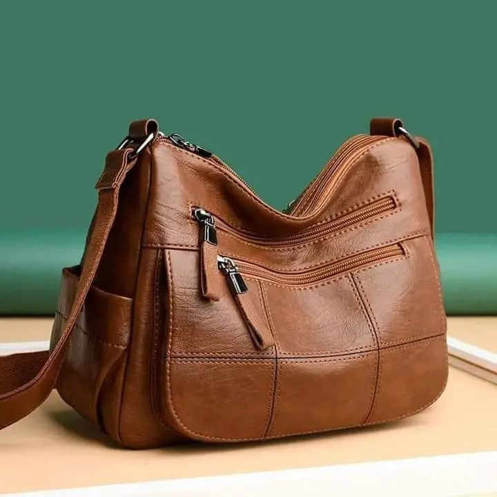 PU Leather Ladies Casual Handbag - Image 2
