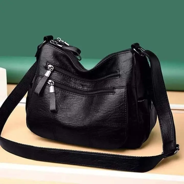 PU Leather Ladies Casual Handbag - Image 5