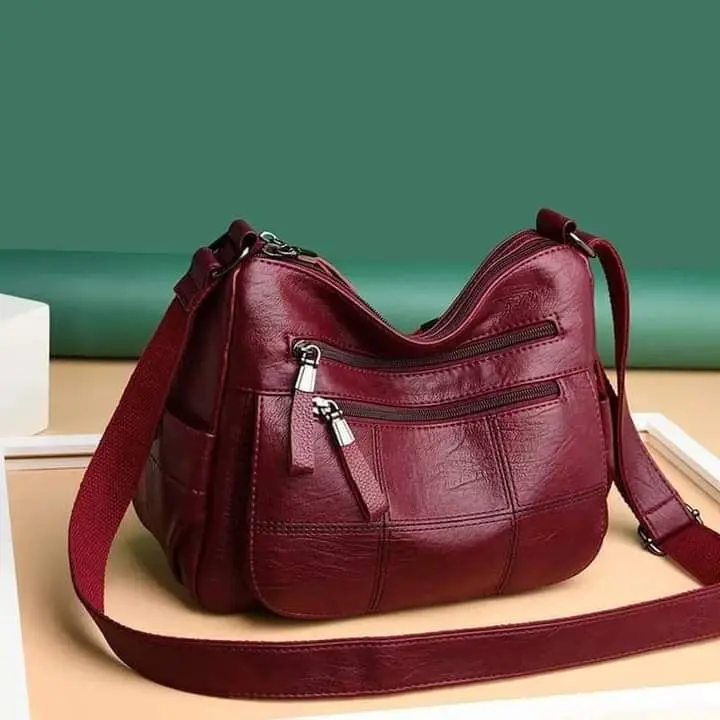 PU Leather Ladies Casual Handbag - Image 4