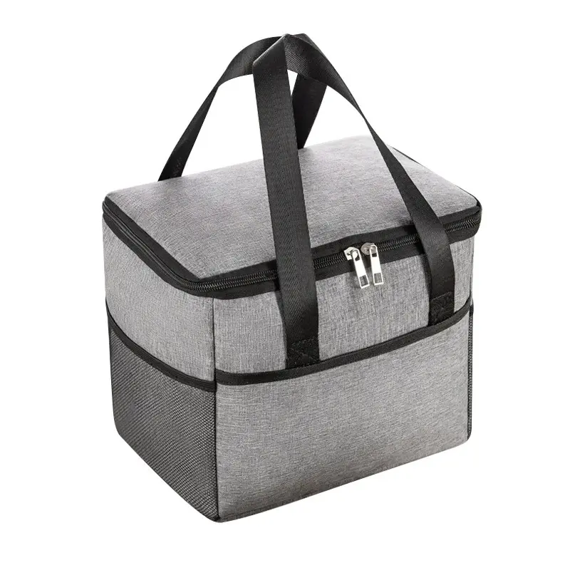 Square Aluminum Insulated Lunch Bag - Image 5