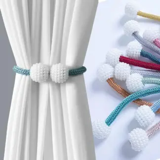 2pcs Magnetic Curtain Belt Curtain Holders