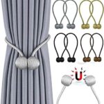 2pcs Magnetic Curtain Belt Round Head Curtain Holders