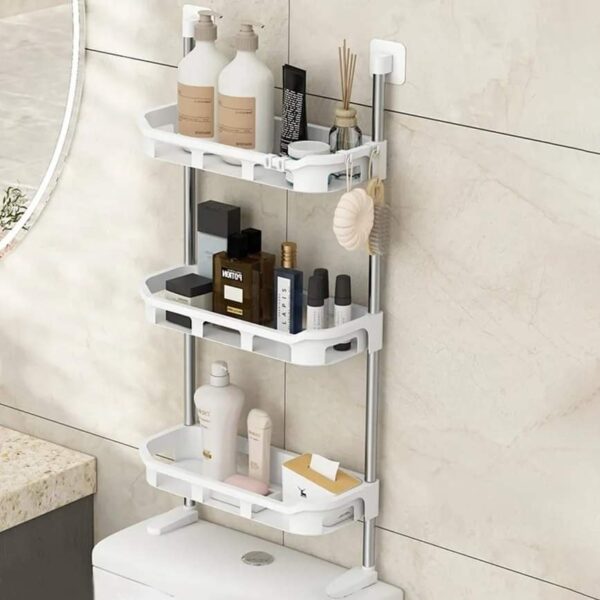 3 Layer Multi-functional  Storage Rack Bathroom Shelf