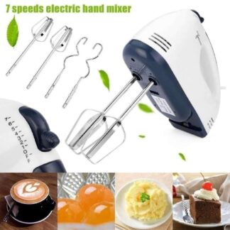 7 Speed Stainless Steel Electric Hand Mixer