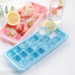 24 Grids Ice Cube Tray With Lid