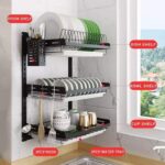 Wall Fitting Kitchen Dish Rack