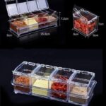 Acrylic Crystal Kitchen Spice Storage Box