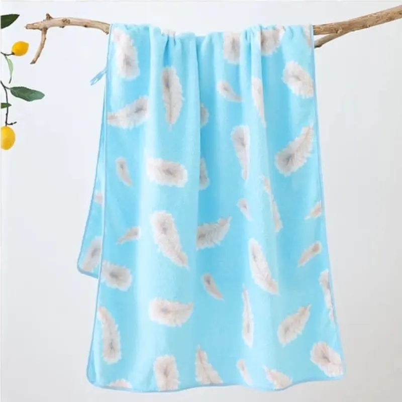 Kashful Printed Microfiber Absorbent Shower Bathing Towel - Image 4