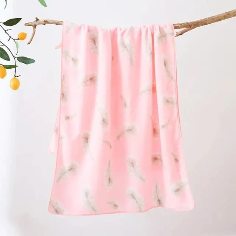 Kashful Printed Microfiber Absorbent Shower Bathing Towel - Image 5
