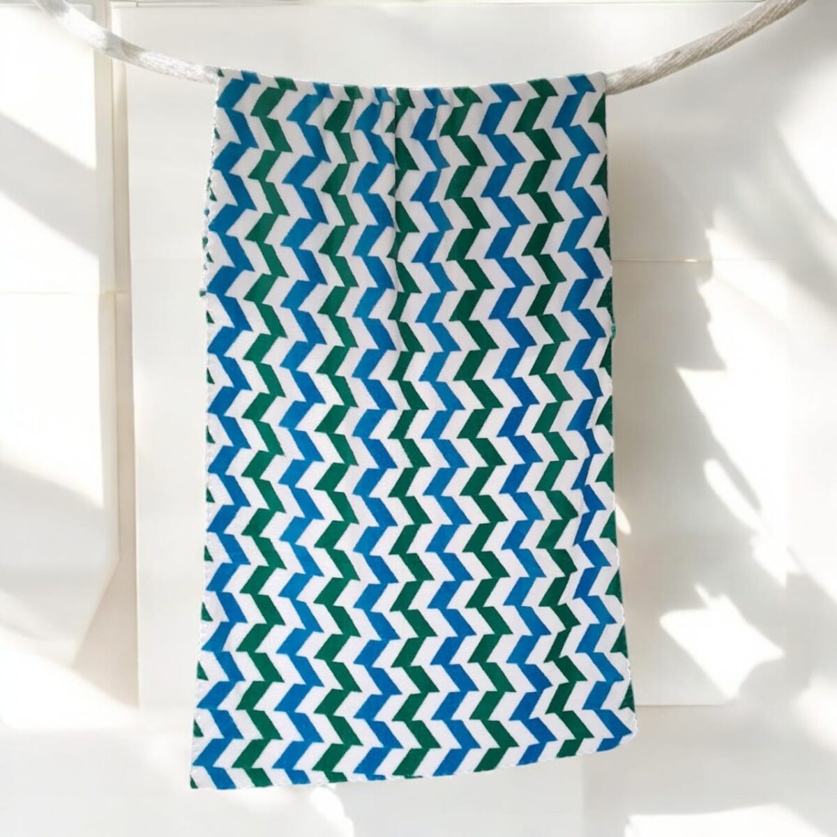 Chevron Pattern Absorbent Bathing Towel - Image 6