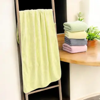 Wave Embossed Premium Soft Bathing Towel