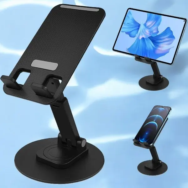 Folding Rotatable Lifting Desktop Phone Holder - Image 3
