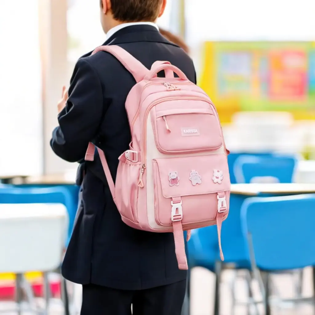 Premium Quality Waterproof School Backpack Bag - Image 4