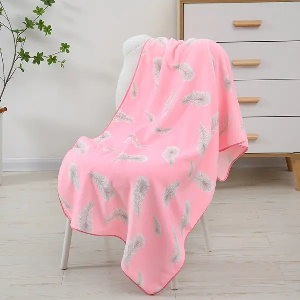 Kashful Printed Microfiber Absorbent Shower Bathing Towel
