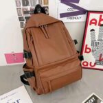 Premium Quality PU Leather Backpack