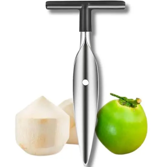 Stainless Steel Coconut Opener Tool - Image 2