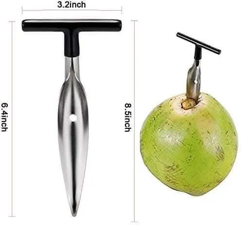 Stainless Steel Coconut Opener Tool - Image 4