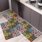 Non-Slip Kitchen Floor Mat Set Washable High Quality Mat