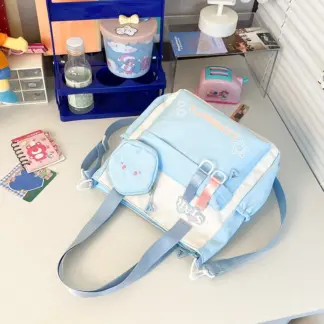 Korean Style Star Charm Shoulder Tote Bag