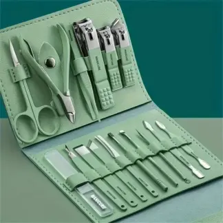 16-Piece Nail Care Set with Travel Case