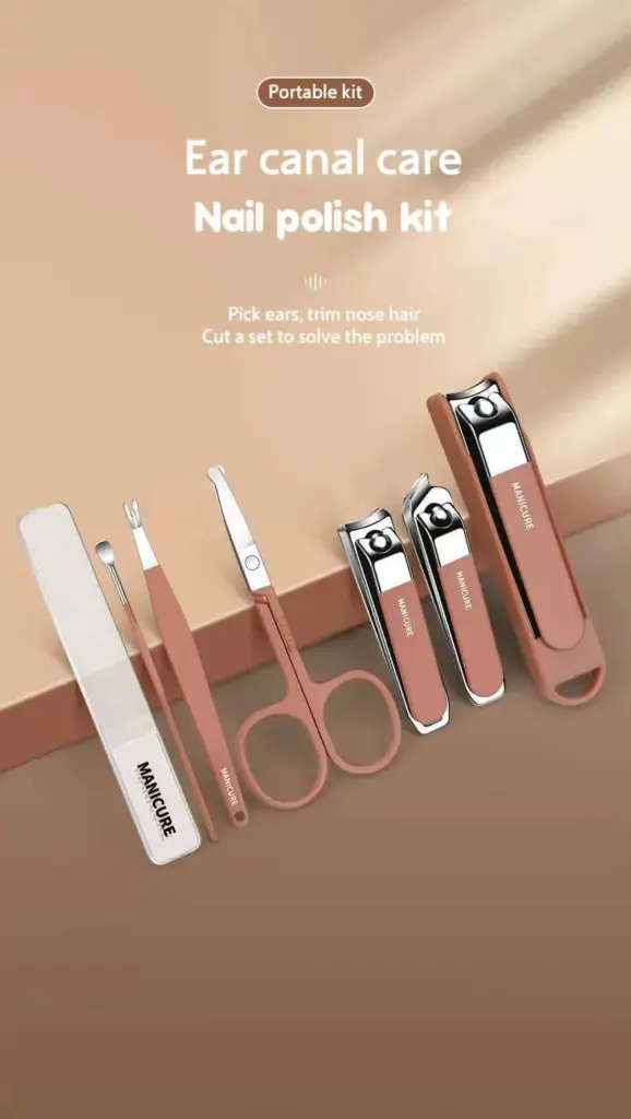 7-Piece Nail Care Set with Box - Image 6