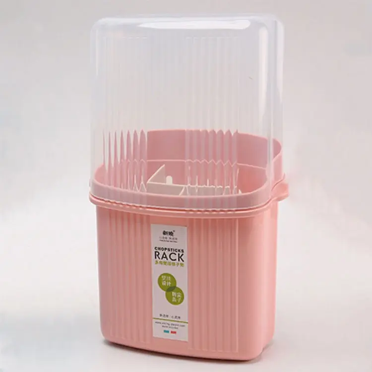 Compact Kitchen Utensil Storage Rack with Dustproof Lid - Image 4