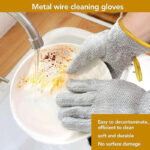 Metal Wire Dish Cleaning Gloves