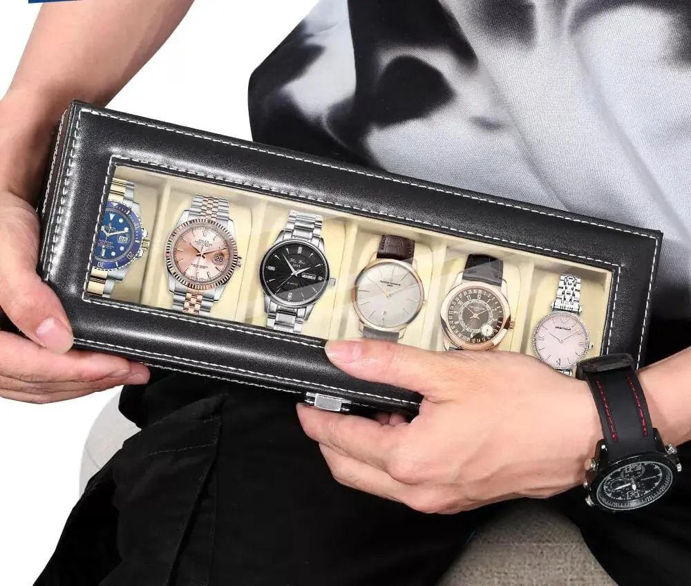 PU Leather Watch Box - Image 3