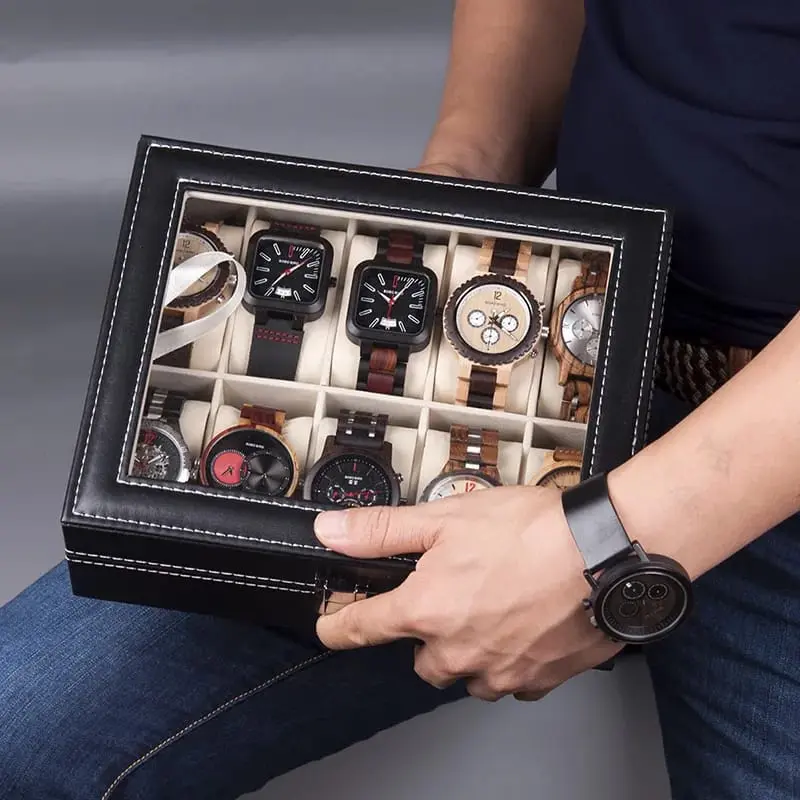 PU Leather Watch Box - Image 2