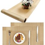 7 Pcs PVC Placemat with Table Runner Set