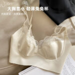 Silk Seamless Lace Bra