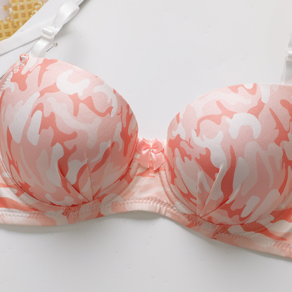Pink Camo Bra & Panty Set - Image 2