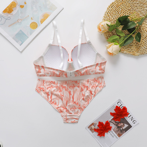 Pink Camo Bra & Panty Set - Image 3