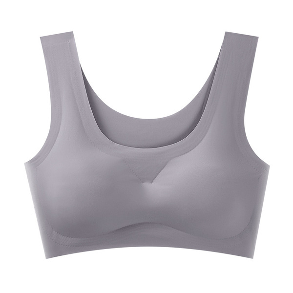 Seamless Wireless Bra Vest Style with Removable Pads - Image 3