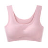 Seamless Wireless Bra Vest Style with Removable Pads